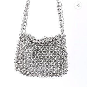 60’s Metal Chain Link Crown Lewis Purse